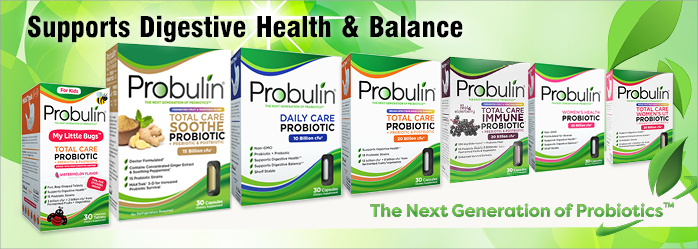 Probulin Probiotic products lineup
