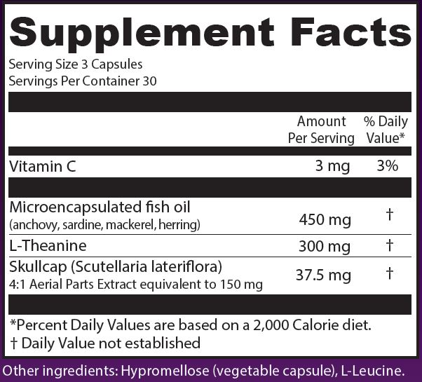 LTO3 No Taste Supplement Facts