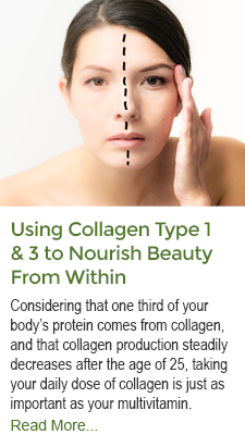Using Collagen Types 1 and 3 to Nourish Beauty From Within